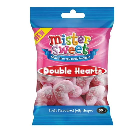 Mister Sweet Double Hearts 60g