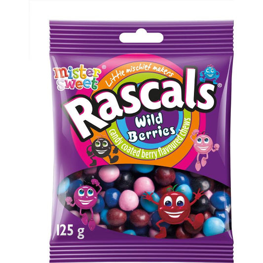 Mister Sweet Rascals Wild Berries 125g