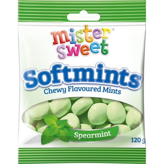 Mister Sweet Softmints Spearmint 120g