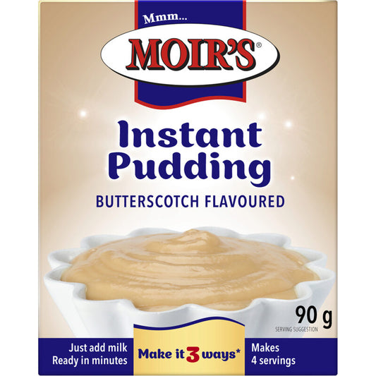 Moirs Instant Pudding Butterscotch 90g