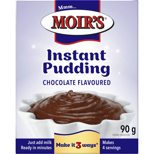 Moirs Instant Pudding Chocolate 90g