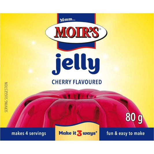 Moirs Jelly Cherry 80g
