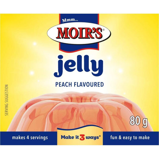 Moirs Jelly Peach 80g