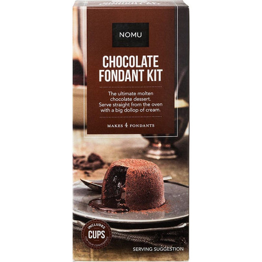 Nomu Baking Kit Chocolate Fondant Kit 220g