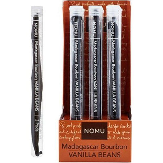 Nomu Vanilla Pods Madagascar Bourbon 12s