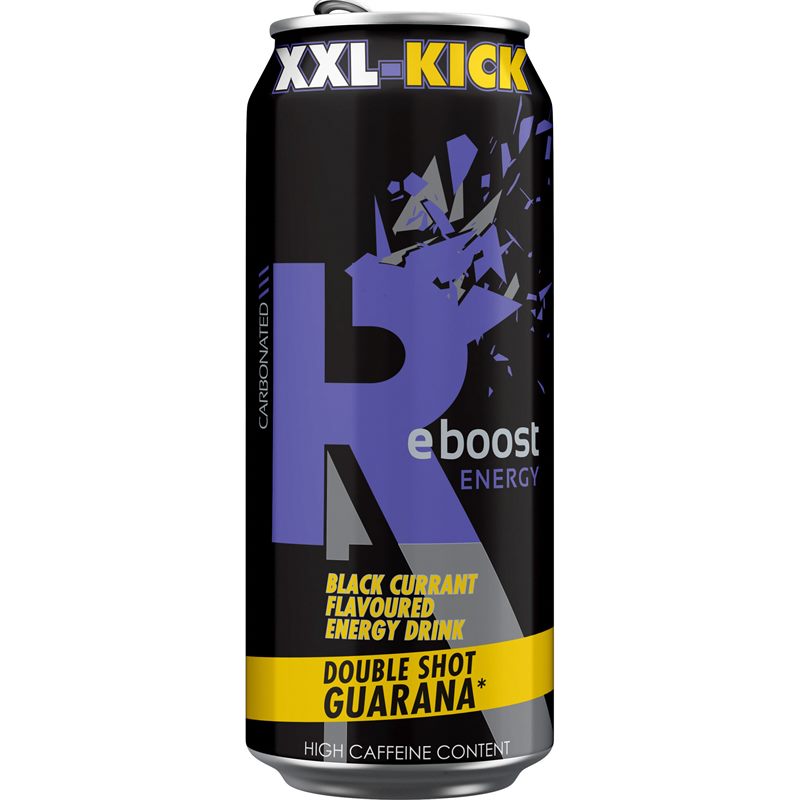 Reboost Energy Drink Black Currant 500ml