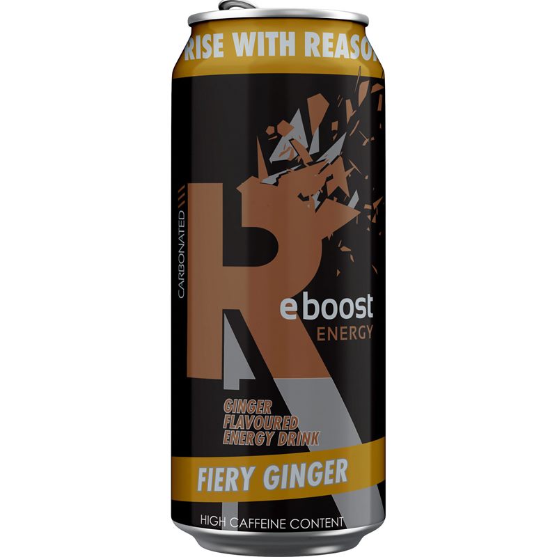 Reboost Energy Drink Fiery Ginger 500ml