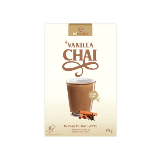 Red Espresso Vegan Friendly Vanilla Chai Sachets 176g 8s