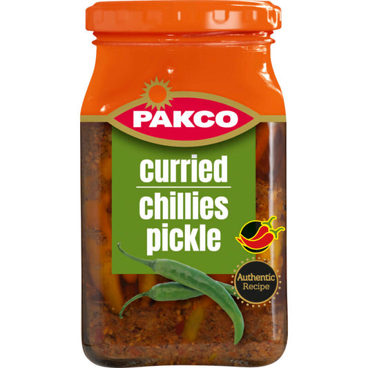 Pakco Pickles Curried Chillies 325g