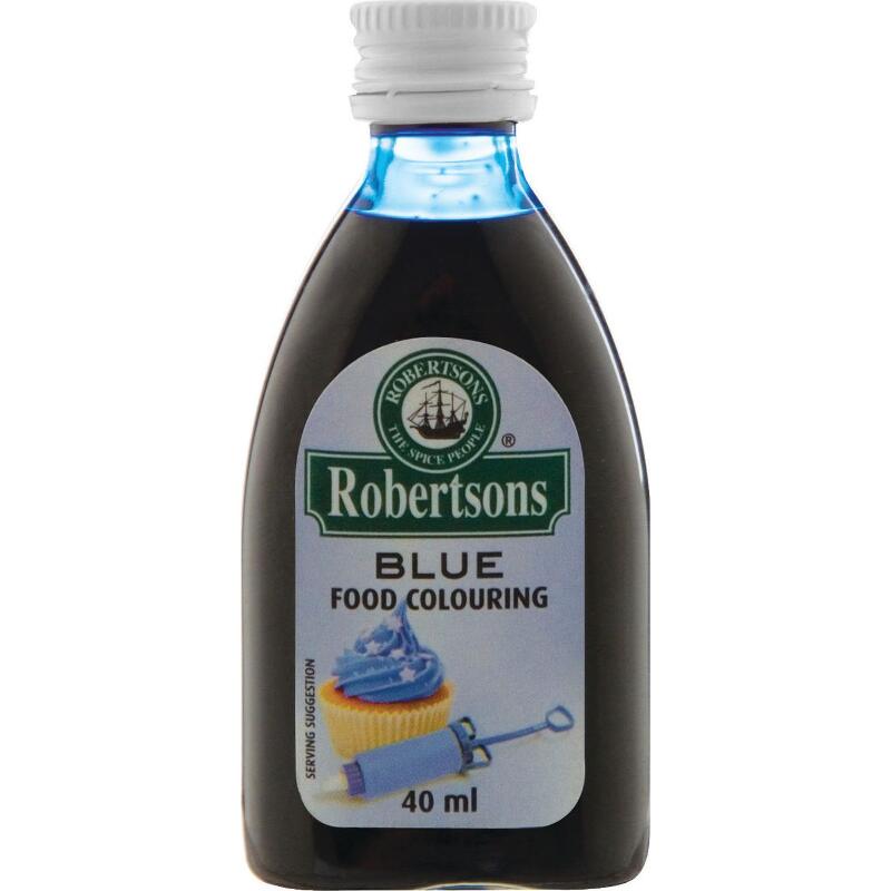 Robertsons Food Colouring Blue 40ml