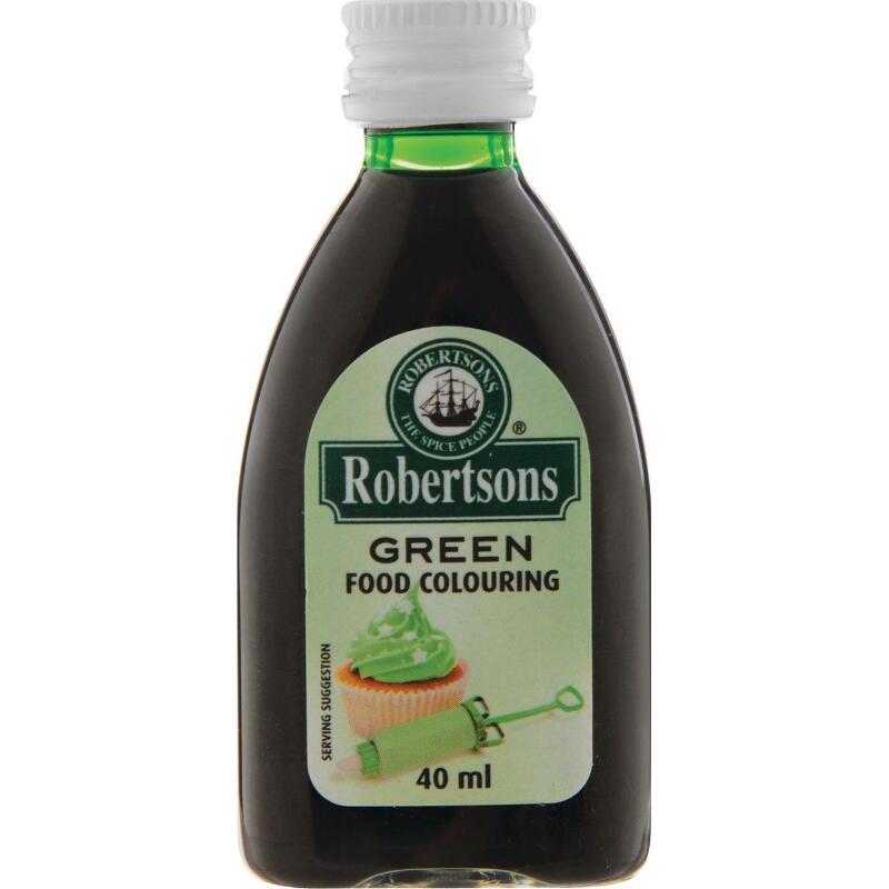 Robertsons Food Colouring Green 40ml