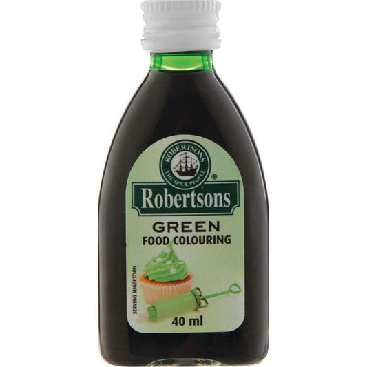 Robertsons Food Colouring Green 40ml
