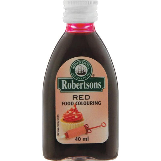 Robertsons Food Colouring Red 40ml