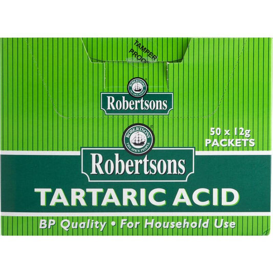 Robertsons Tartaric Acid 12g