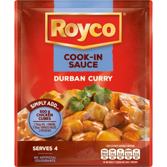 Royco Dry Cook in Sauce Durban Curry 38g