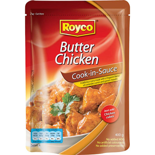 Royco Wet Cook in Sauce Butter Chicken 400g
