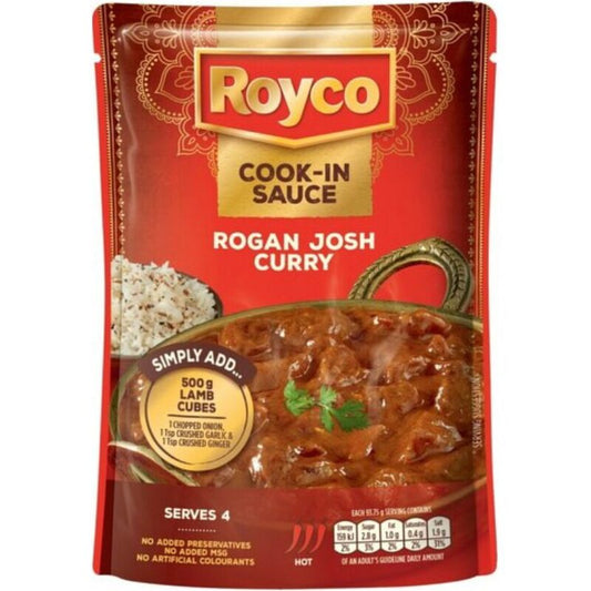 Royco Wet Cook in Sauce Rogan Josh 375g