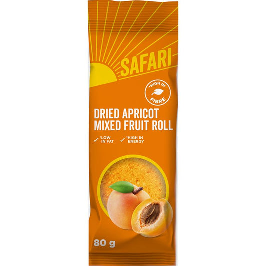 Safari Fruit Roll Apricot 80g