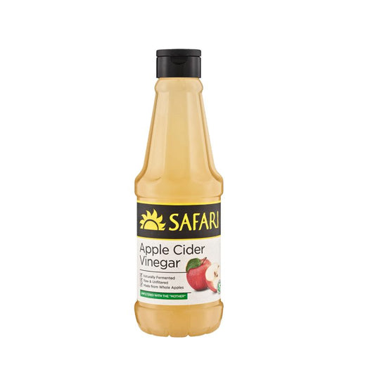 Safari Vinegar Apple Cider Organic 500ml