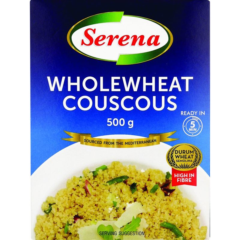 Serena Cous Cous Whole Wheat 500g