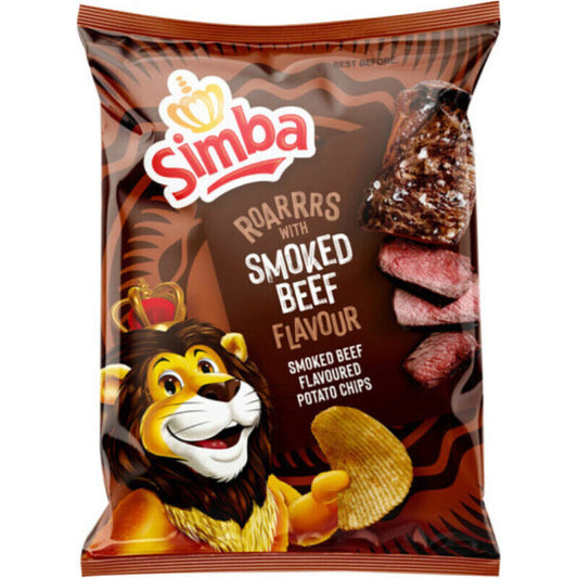 Simba Potato Chips Smoked Beef 120g
