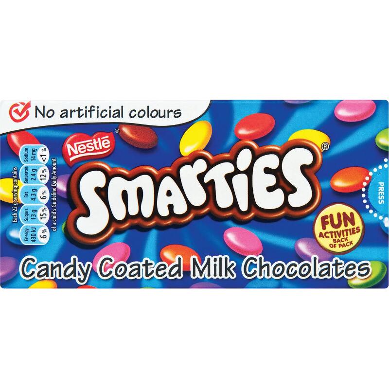 Smarties Candy Coated Milk Chocolates 150g