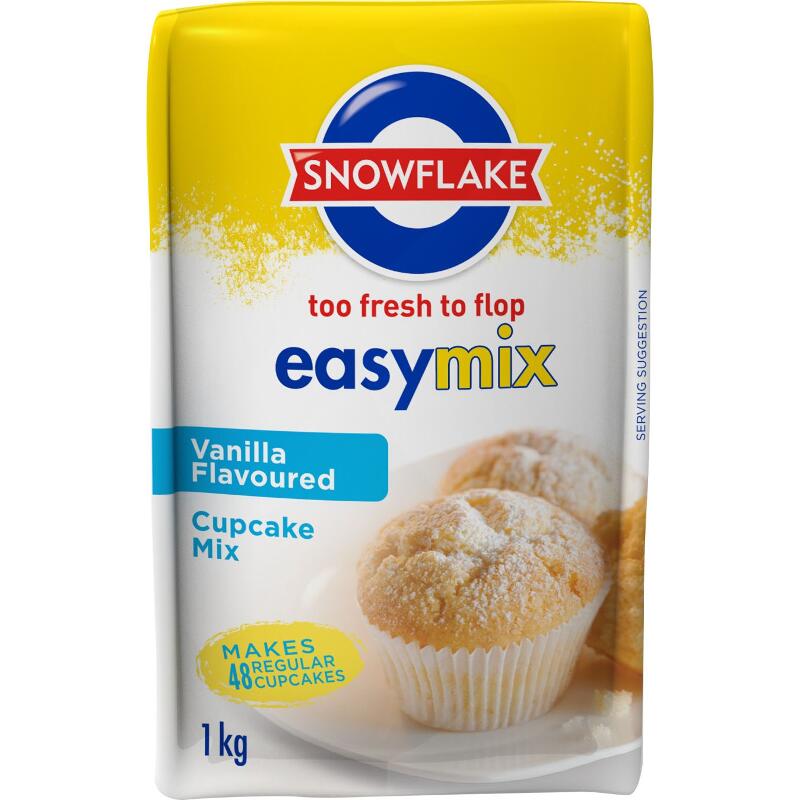 Snowflake Easymix Cupcake Mix 1kg