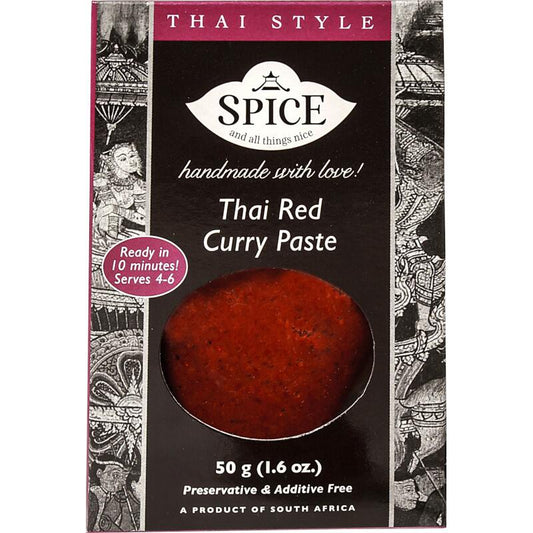 Spice And All Things Nice Curry Paste Thai Red 50g