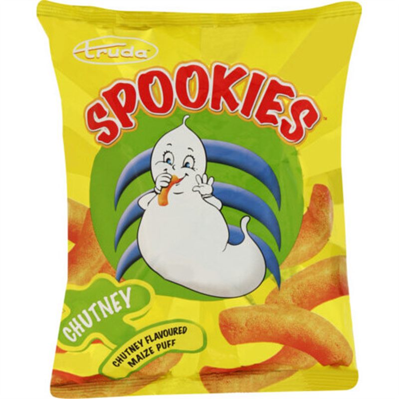 Spookies Puff Chips Box Chutney 100g