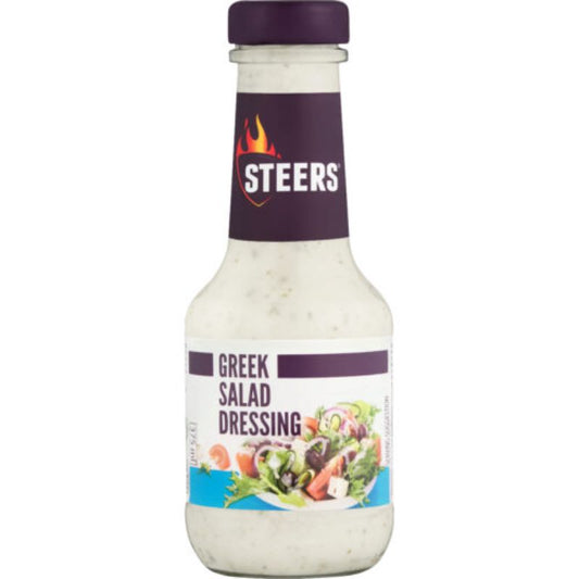 Steers Salad Dressing Greek 375ml