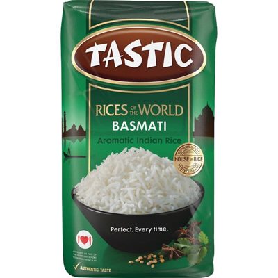 Tastic Rices Of The World Basmati Rice 2kg