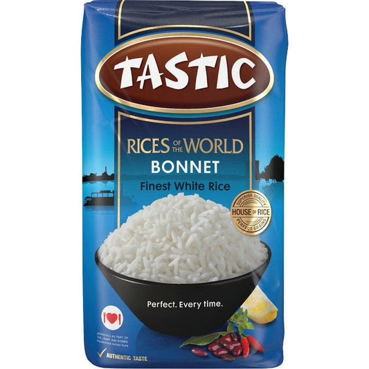 Tastic Rices Of The World Bonnet White Rice 1kg
