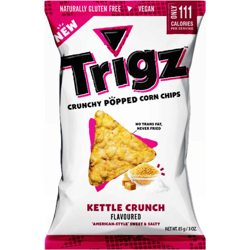 Trigz Crunchy Popped Corn Chips Sweet And Salty 85g