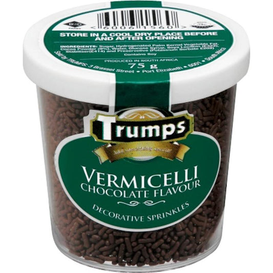 Trumps Baking Sprinkles Chocolate Vermicelli 75g