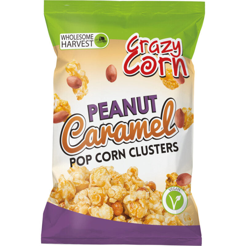 Wholesome Harvest Crazy Corn Popcorn Clusters And Peanuts 100g