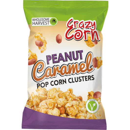 Wholesome Harvest Crazy Corn Popcorn Clusters And Peanuts 100g