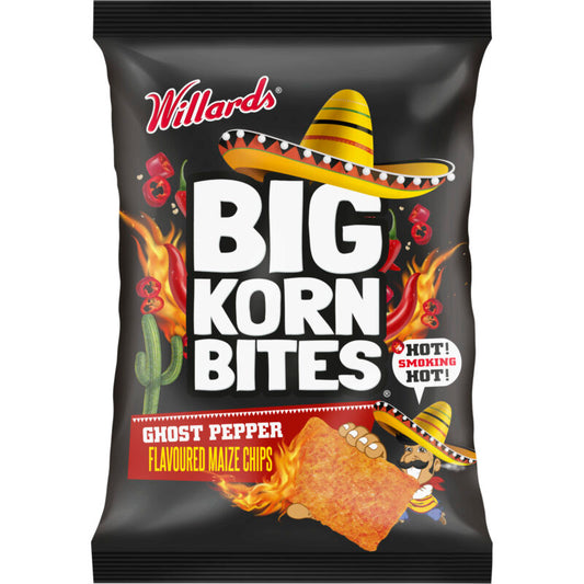 Willards Big Korn Bites Ghost Pepper 50g